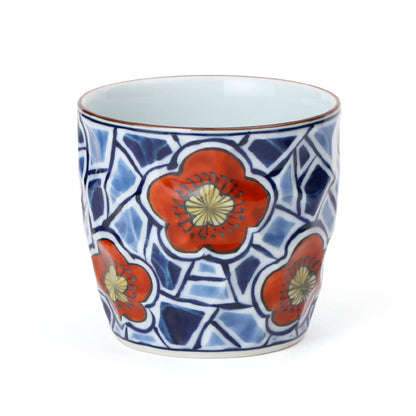 Genemon Kiln Plum Ice-Crack Shochu Cup (B-Grade) product view 1, source image preserved without color changes