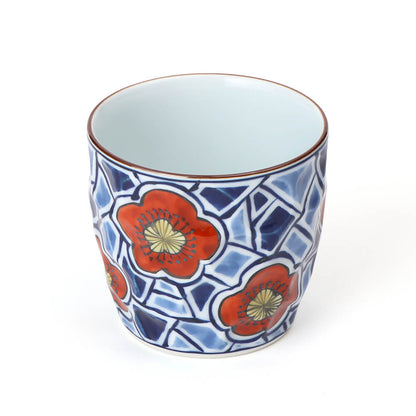 Genemon Kiln Plum Ice-Crack Shochu Cup (B-Grade) product view 3, source image preserved without color changes