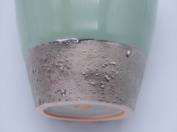 Tou Kobo Houki Ginsai Celadon Cup product view 3, optimized from source image without color changes