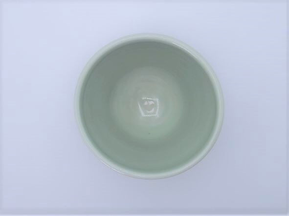 Tou Kobo Houki Ginsai Celadon Cup product view 6, optimized from source image without color changes